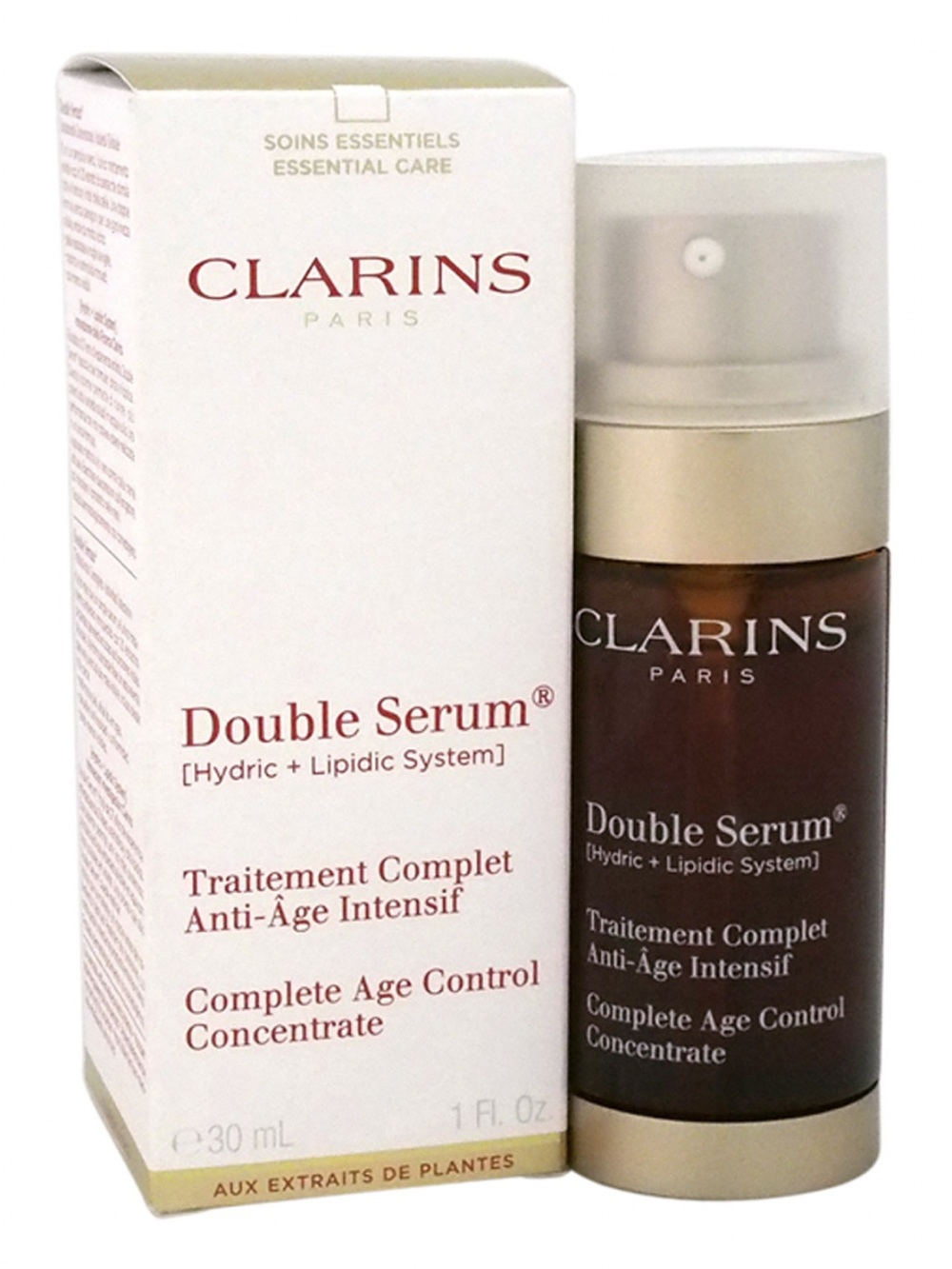 Clarins Double Serum Firmer skin less wrinkles pores blemishes NIB Amazing 🤩